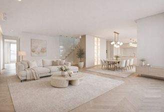 Wohn-/Essbereich Visualisierung