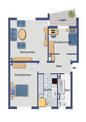 Illu Klattenweg 76 WE 7