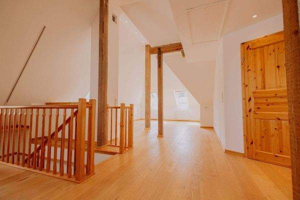 Wohnraum im Dachgeschoss