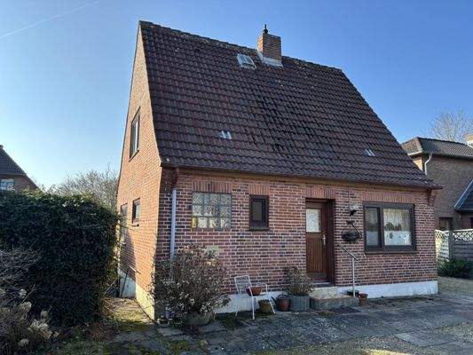 Rückansicht des Hauses