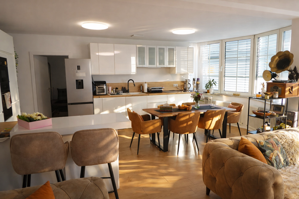 Essbereich und Küche 1. OG