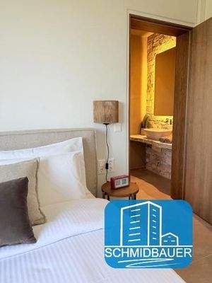 Kreta, Listaros: Moderne Villa mit Meer- und Bergblick, Gästewohnung und Pool zu verkaufen