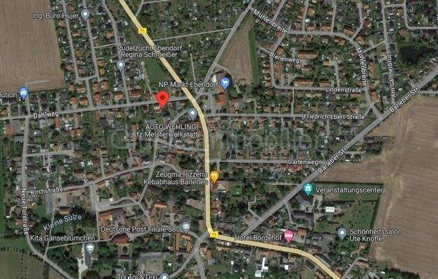 Satellitenbild Ebendorf