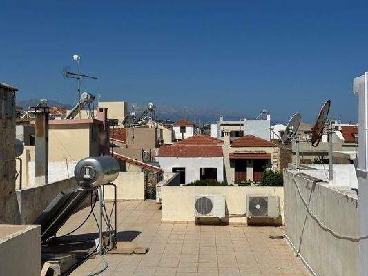 Kreta, Rethymno: Historisches Steinhaus mit privatem Garten in der Altstadt zu verkaufen