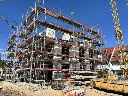 Haus 2 - Bautenstand Ende April 2025