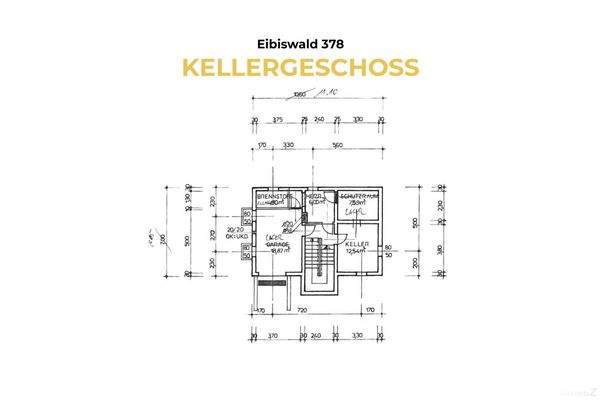 3 Eibiswald 378 - Grundriss KG