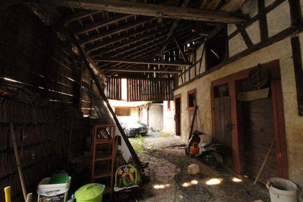 Überdachung Nebengebäude