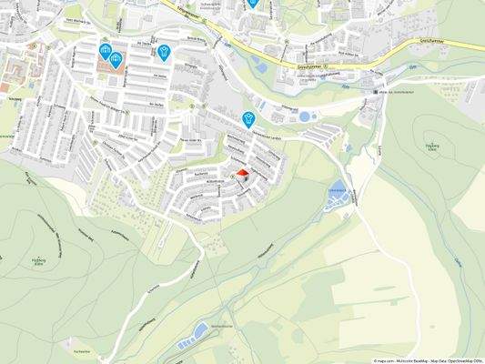 Geolyzer Kartenausschnitt