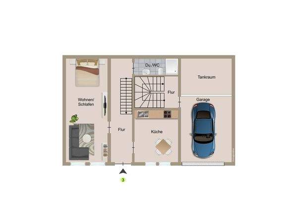 Grundriss Untergeschoss