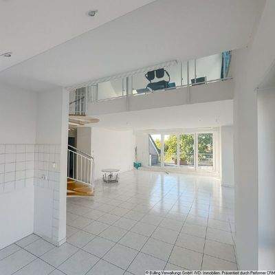 Wohnbereich Blick aus der Küche