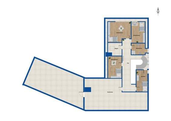 Grundriss Dachgeschoss