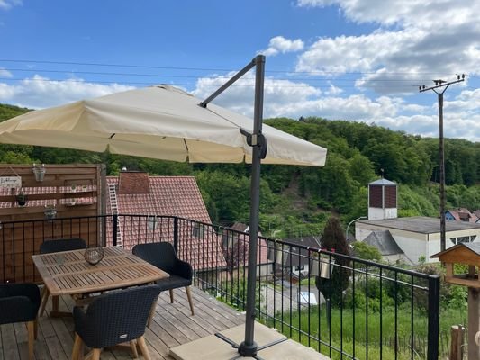 Terrassenblick Richtung Süden