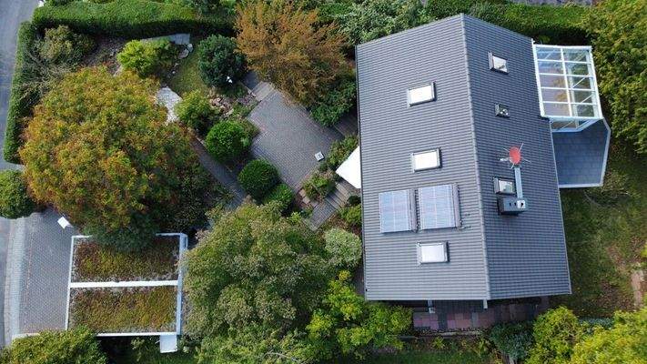 Grundstück  von Oben