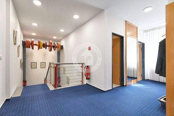 Der Flur im Obergeschoss