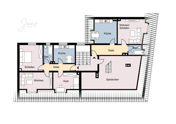 Grundriss Dachgeschoss