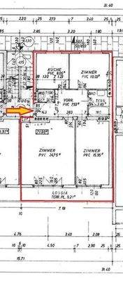 Grundrissplan Wohnung