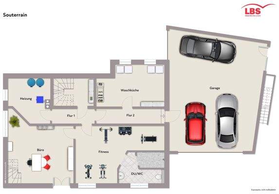 Grundriss Souterrain