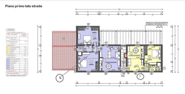 Planimetria piano ultimo