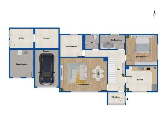 Grundriss Erdgeschoss