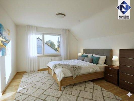 Schlafzimmer (KI-generiert)