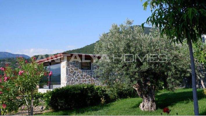 Unique-Design House with Farmland in Alanya Kestel