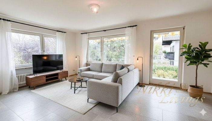 Wohnzimmer visualisiert