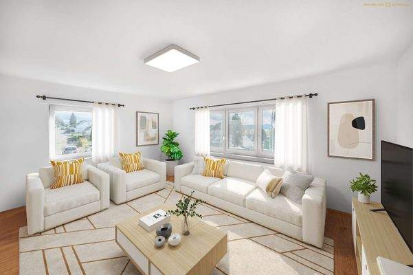 Wohnzimmer EG - animiert