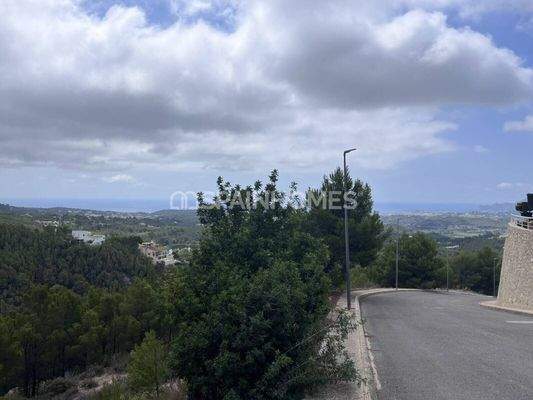 7716 sqm Sea View Residential Plot in Altea Costa Blanca