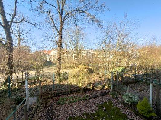 Ausblick in den Garten