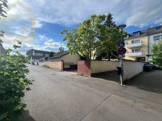 Straße am Durchgang