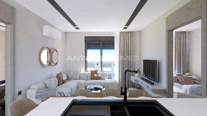 Apartments in Complex Close to Airport in Antalya Kepez