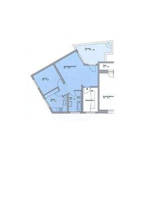 2-Zimmer-Wohnung im 1. Obergeschoss