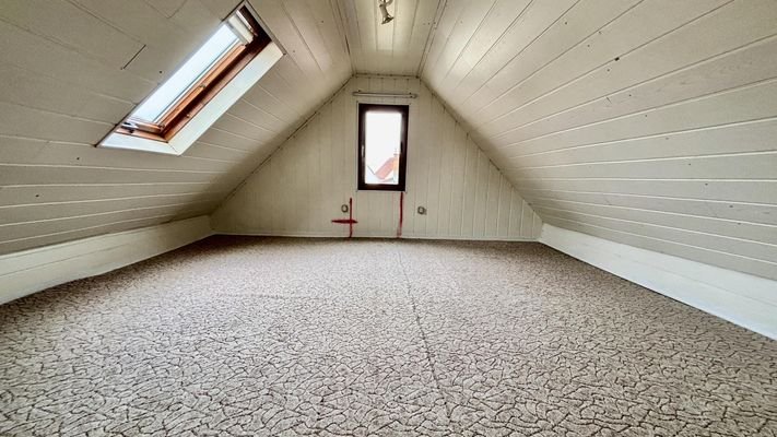 Raum im Dachgeschoss