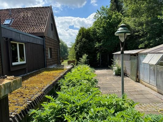 gepflasterte Wege