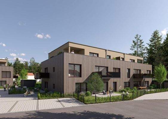 Moderne, nachhaltige Architektur