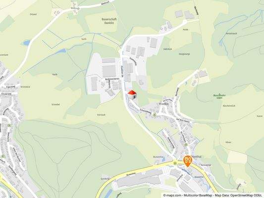 Geolyzer Kartenausschnitt