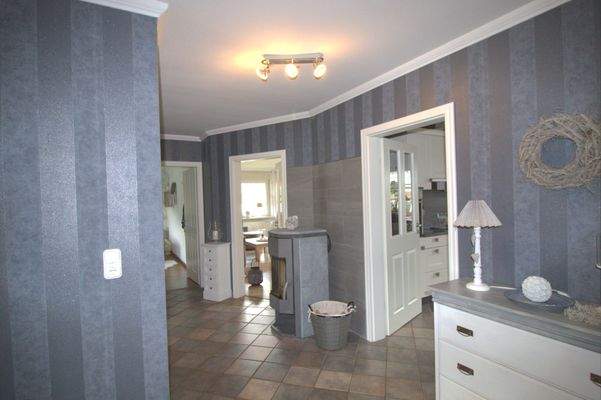 Flurbereich mit Kamin