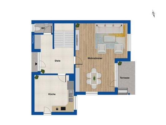 Grundriss Erdgeschoss