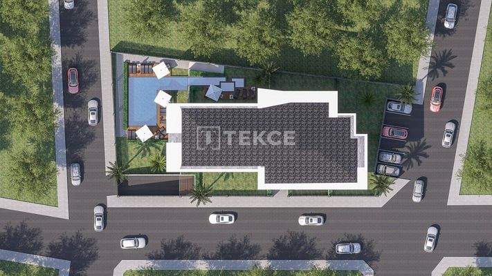 Sea View Flat in a New Complex with Pool in Kuşadası