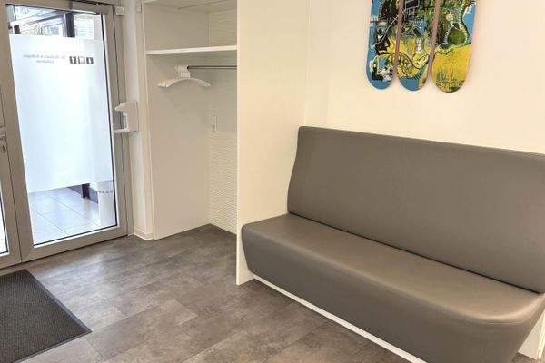 Eingangsbereich Praxis Erdgeschoss