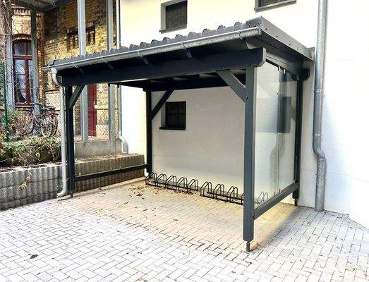 Abstellbereich Fahrräder