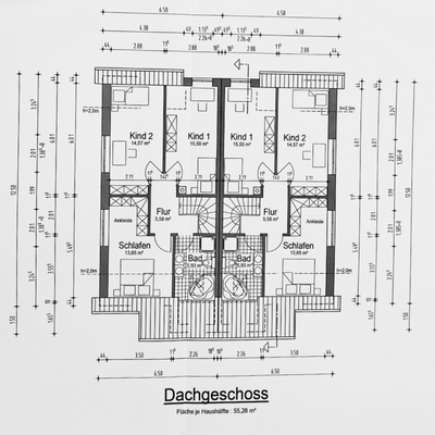 Grundriss Obergeschoss