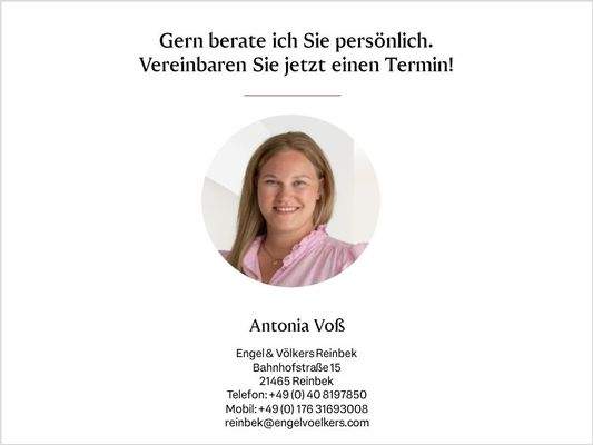Objektbetreuerin Antonia Voß 