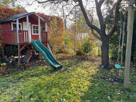 Spielbereich im Garten