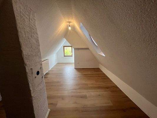 offene Schlafebene Dachspitz