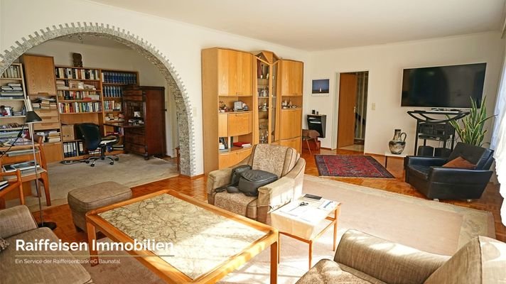 RAIBA IMMO - Wohnen am Sonnenhang 1 -Wohnzimmer und Büro