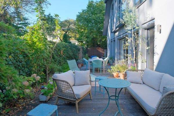 uneinsehbare Terrasse