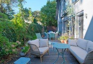 uneinsehbare Terrasse