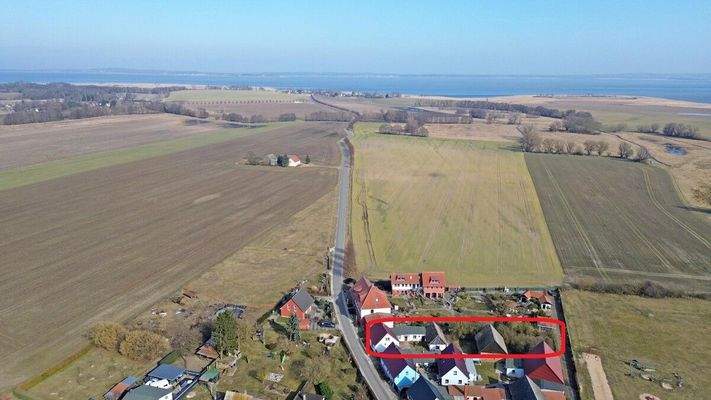 Blick Richtung Grüssow