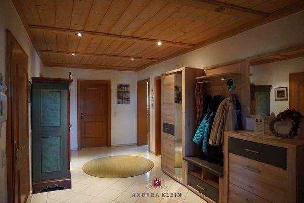 … zurück in der Wohndiele